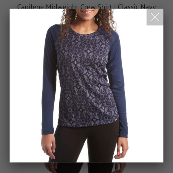 Patagonia Tops - Patagonia Capilene Midweight Baselayer for Cool To Cold Shirt Women X-Small Blue